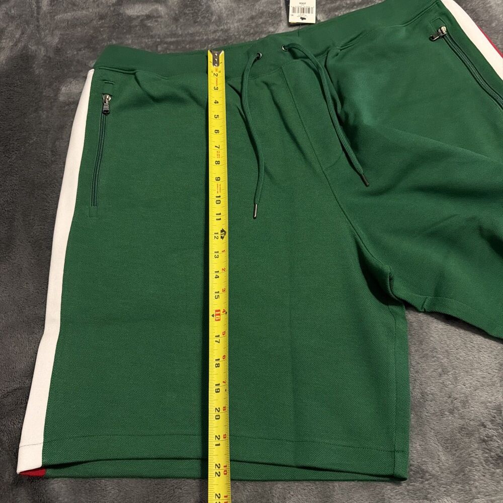 2XB POLO RALPH LAUREN Men's Green/red/white Shorts - Picture 10 of 11